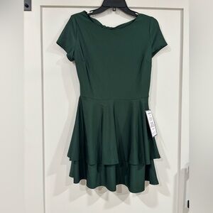 Junior's Hunter Green Dress Size 9/10
